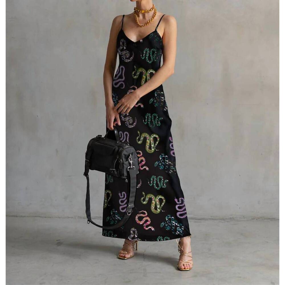 NEW CARE TUCKER lennon zipslip™️ dress in snakes